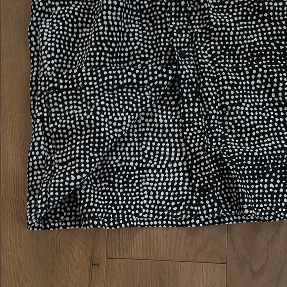 India collection by Emerson fry polka dot shirt dress size L - Picture 6 of 9